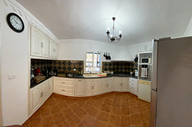 Cuisine bien équipée Villa Calma