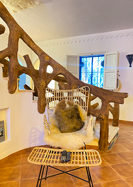 Escalier intérieur 1er étage 