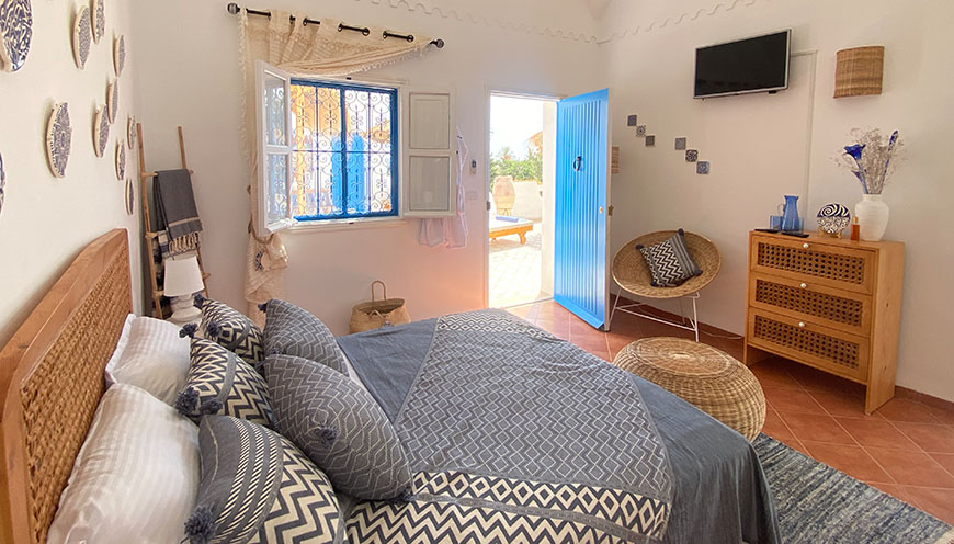 Vue De Coté Du Chambre Yasmin Située Au 1er etage