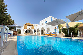 Vue Piscine Villa Calma Djerba 
