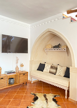 Coin comforatble salon Villa Calma