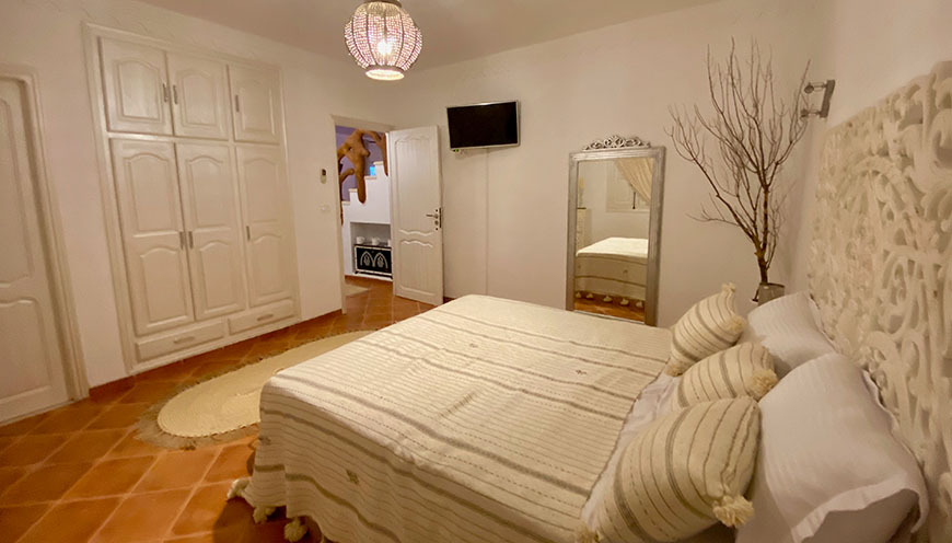 Chambre luxuese et bien équipée pour votre confort