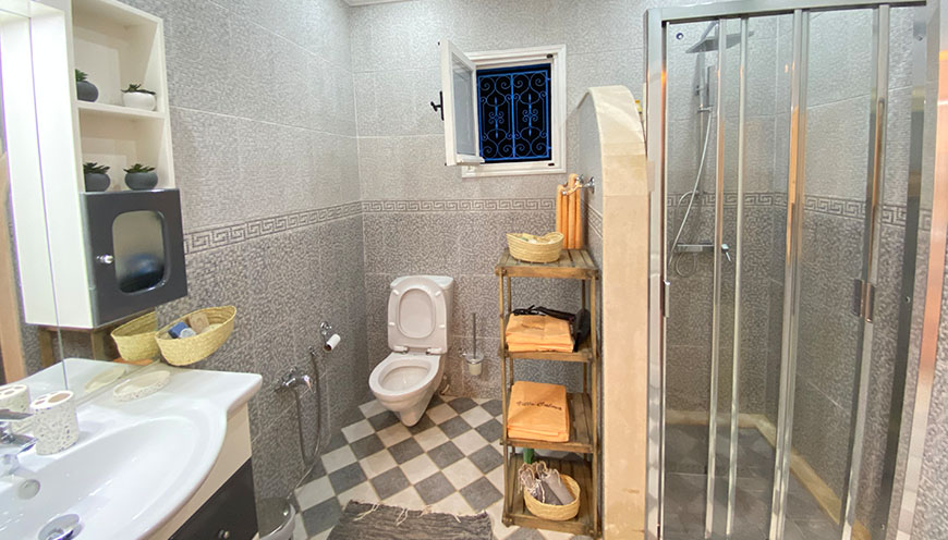 La salle de douche Privative du Loft Aicha